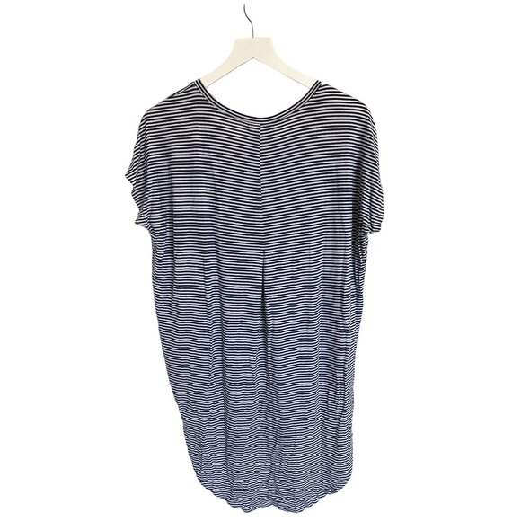 Floreat Nautical Striped Tunic Top By Anthropologie Rayon & Spandex Blend - Picture 7 of 7